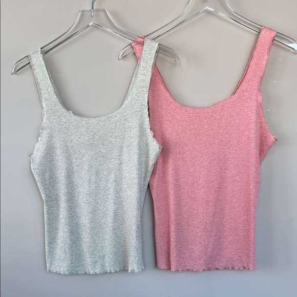 Etam Ribbed Tank Bundle Size Medium - Picture 1 of 6